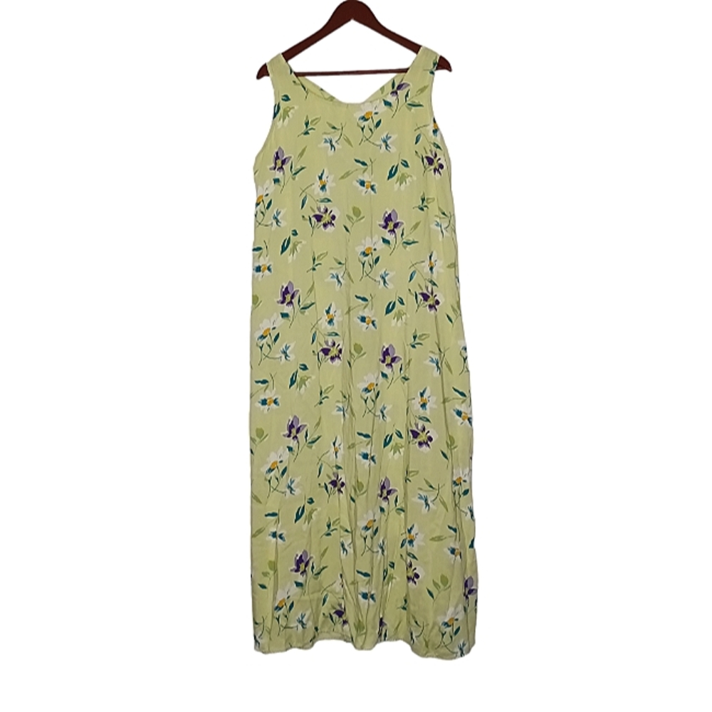 Motherhood Floral Sleevless Maxi Dress